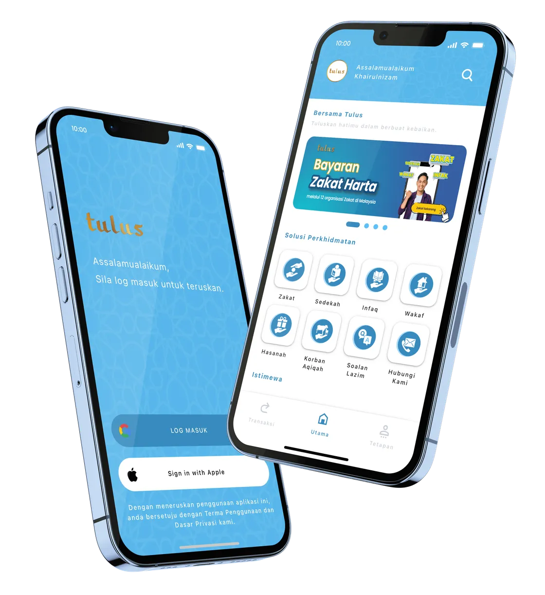 Tulus App Preview